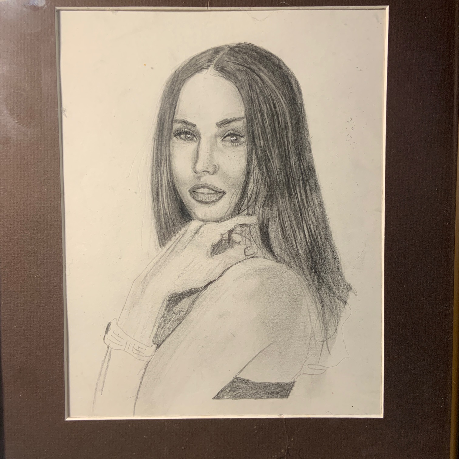 Portrait Art - Ana De Armas – Hyperrealism 7x9.5